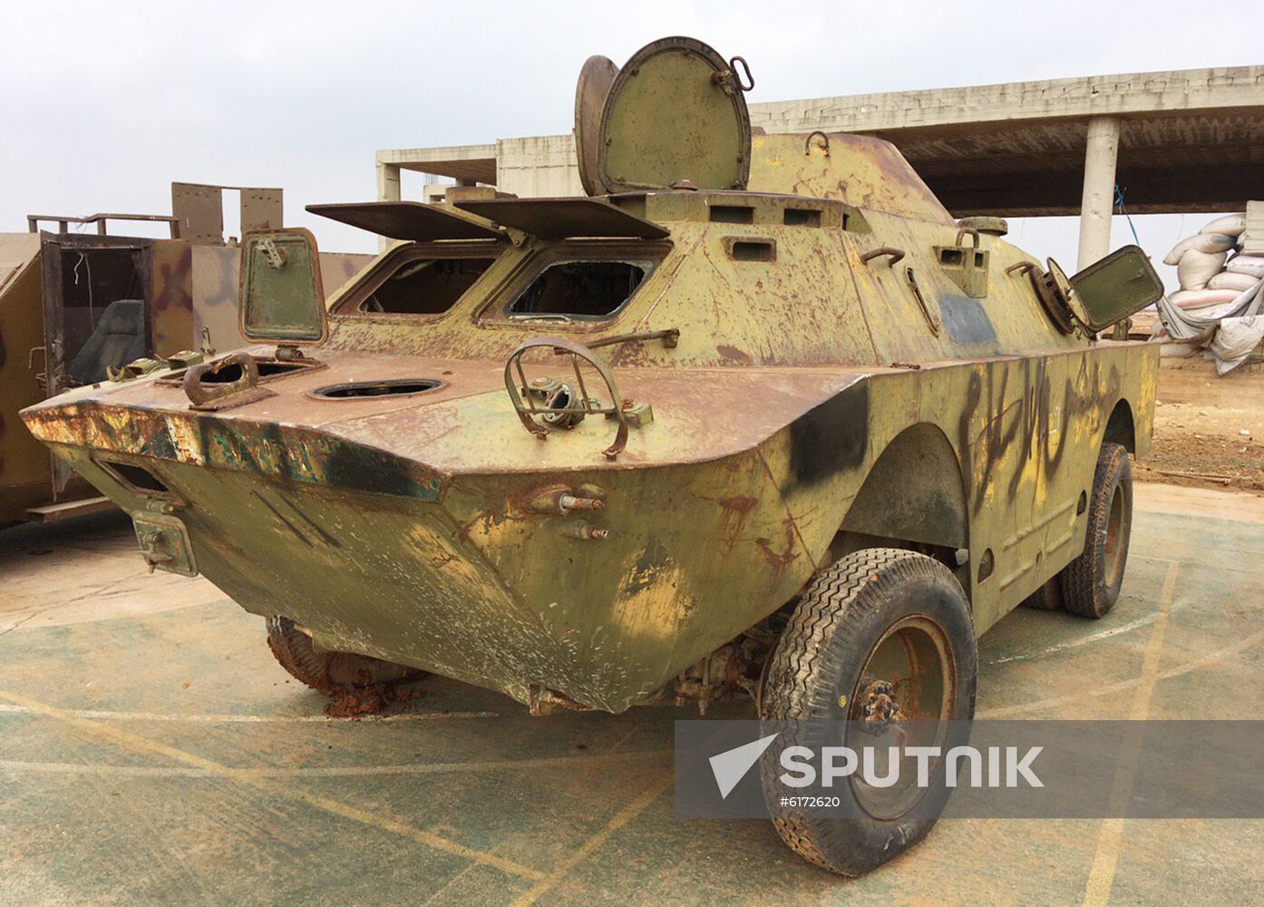 Syria Seized Militant Weapons