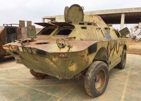 Syria Seized Militant Weapons