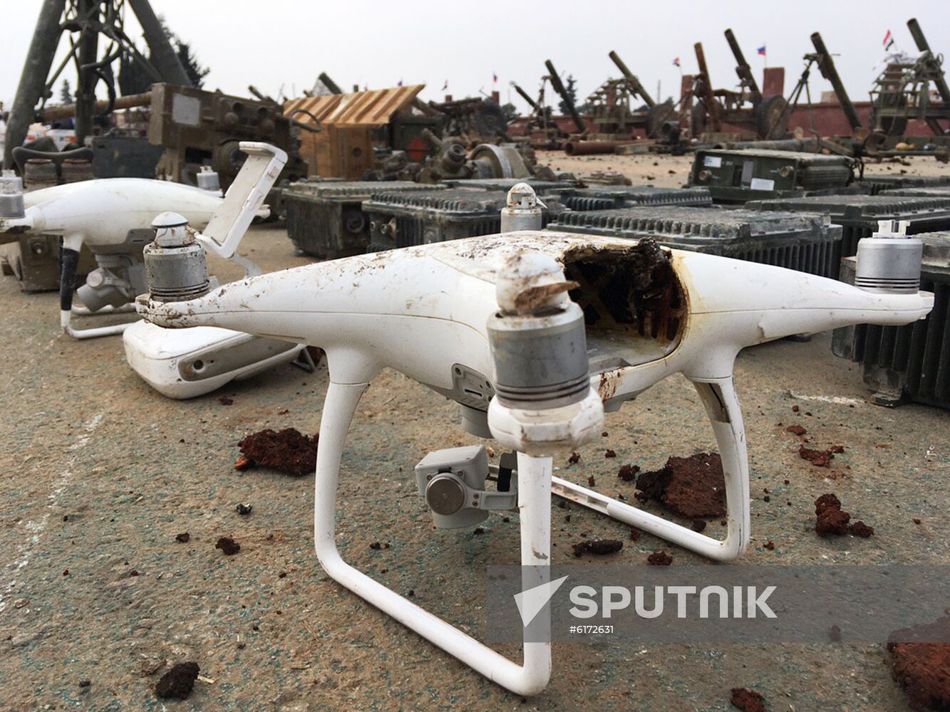 Syria Seized Militant Weapons