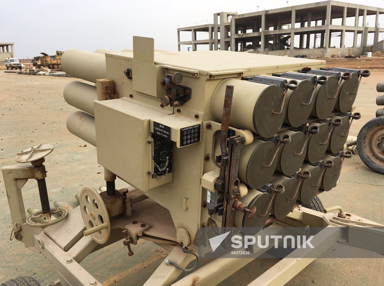Syria Seized Militant Weapons