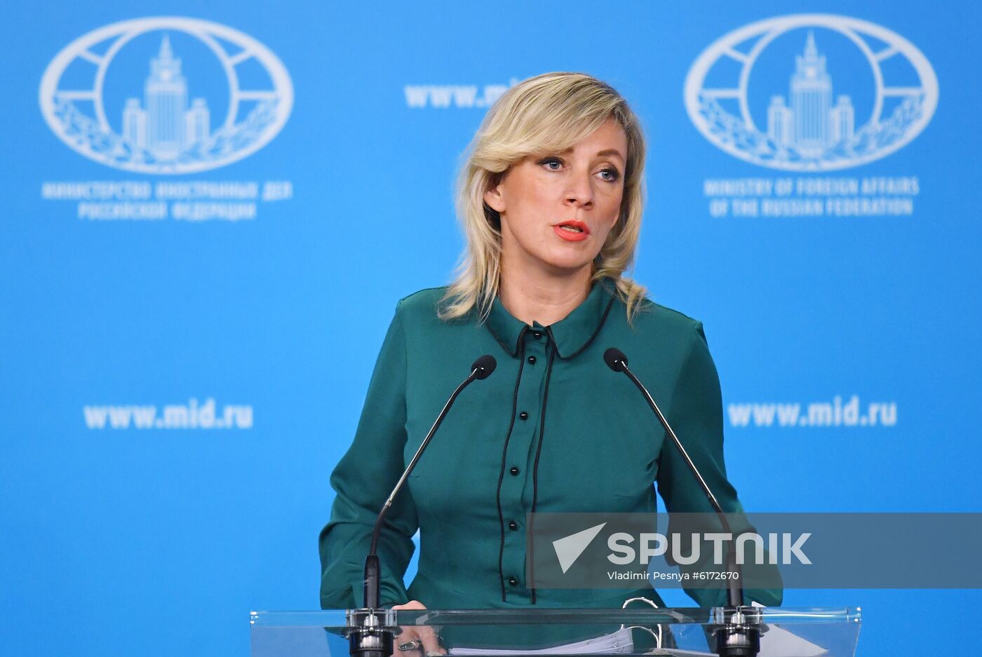 Russia Zakharova Briefing