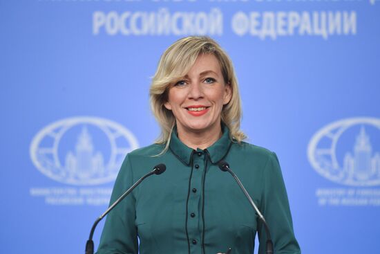 Russia Zakharova Briefing