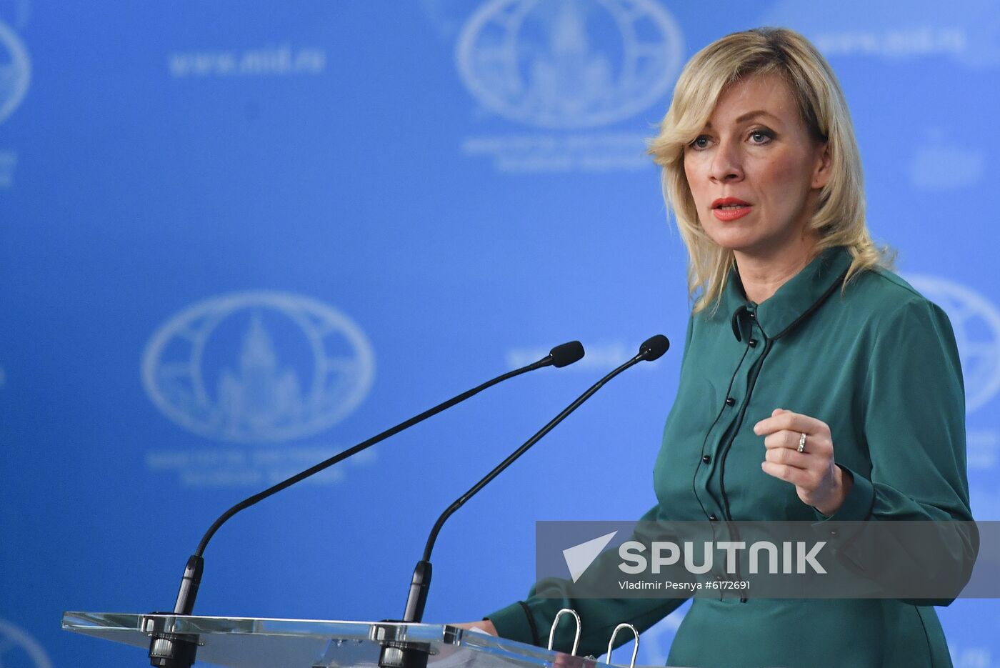 Russia Zakharova Briefing