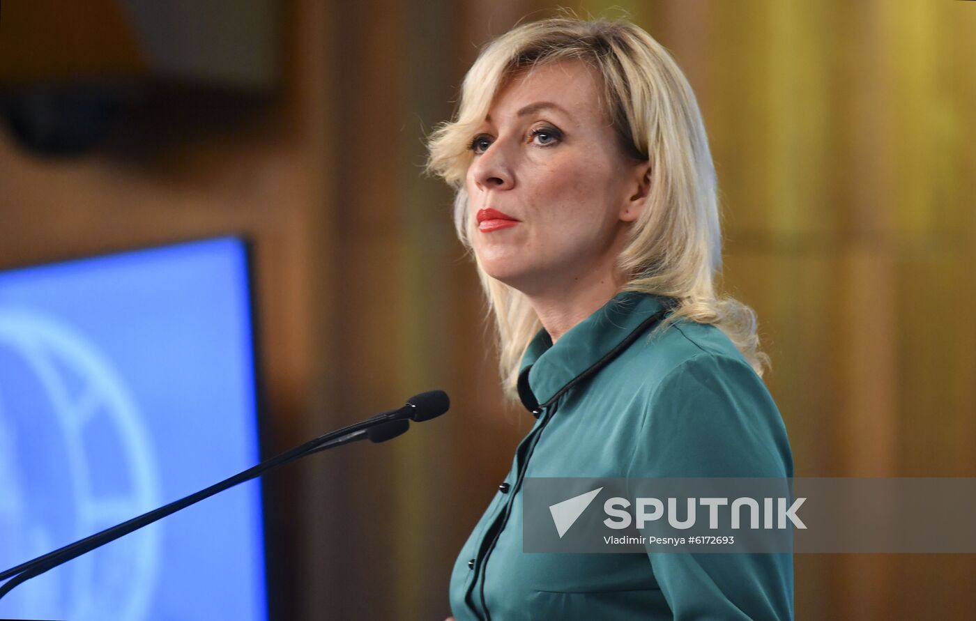 Russia Zakharova Briefing