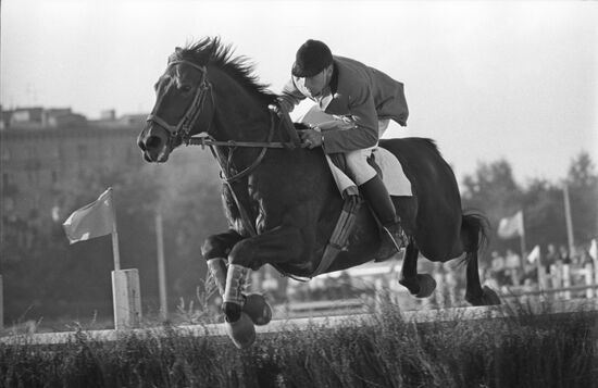 Rider Gennady Samosedenko