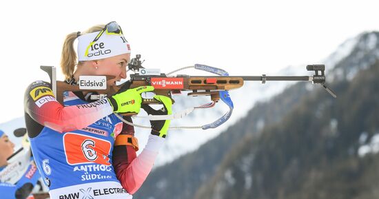 Italy Biathlon Worlds Single Mixed Relay