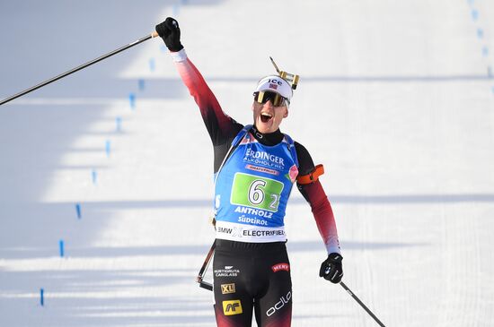 Italy Biathlon Worlds Single Mixed Relay