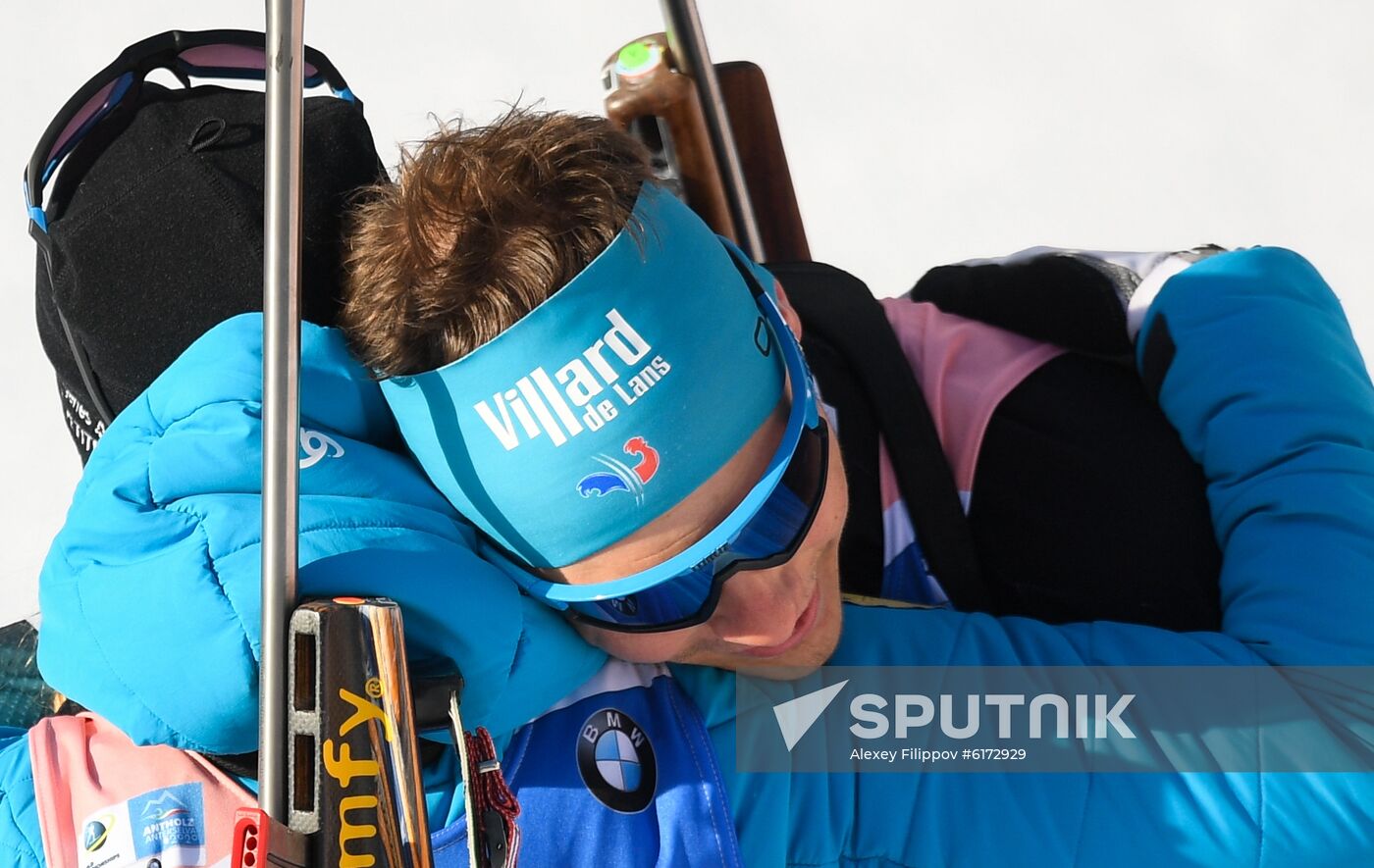 Italy Biathlon Worlds Single Mixed Relay