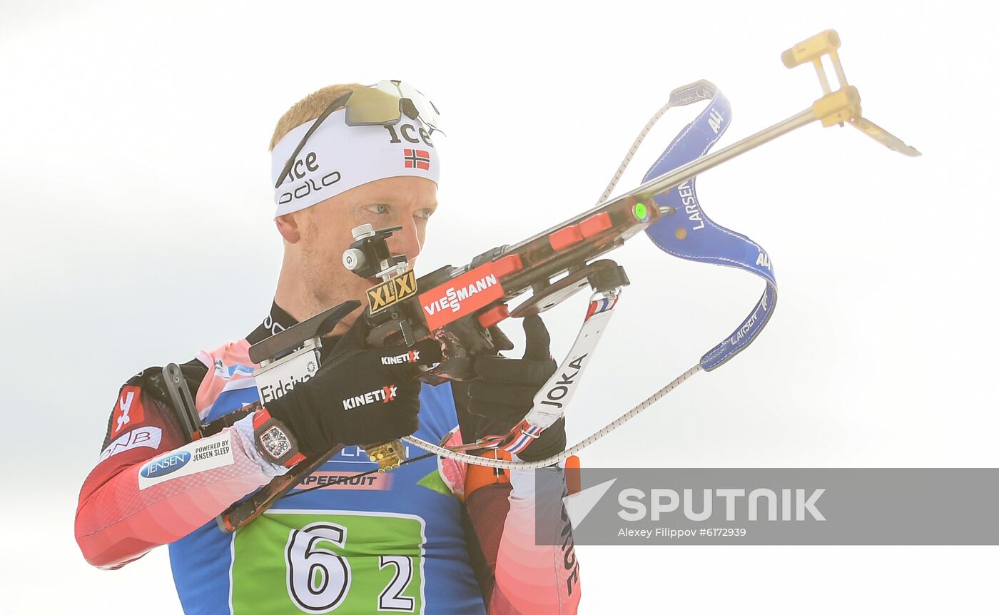 Italy Biathlon Worlds Single Mixed Relay