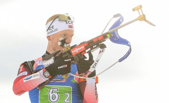 Italy Biathlon Worlds Single Mixed Relay