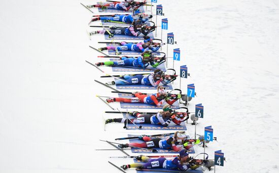 Italy Biathlon Worlds Single Mixed Relay
