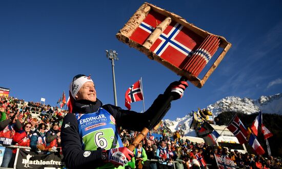 Italy Biathlon Worlds Single Mixed Relay