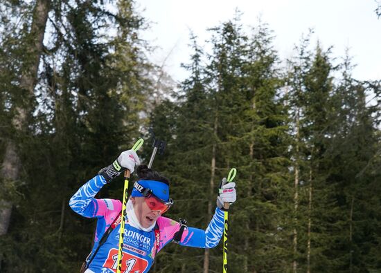 Italy Biathlon Worlds Single Mixed Relay