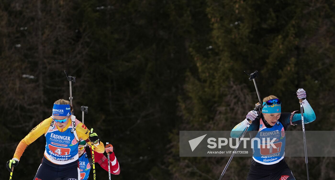 Italy Biathlon Worlds Single Mixed Relay