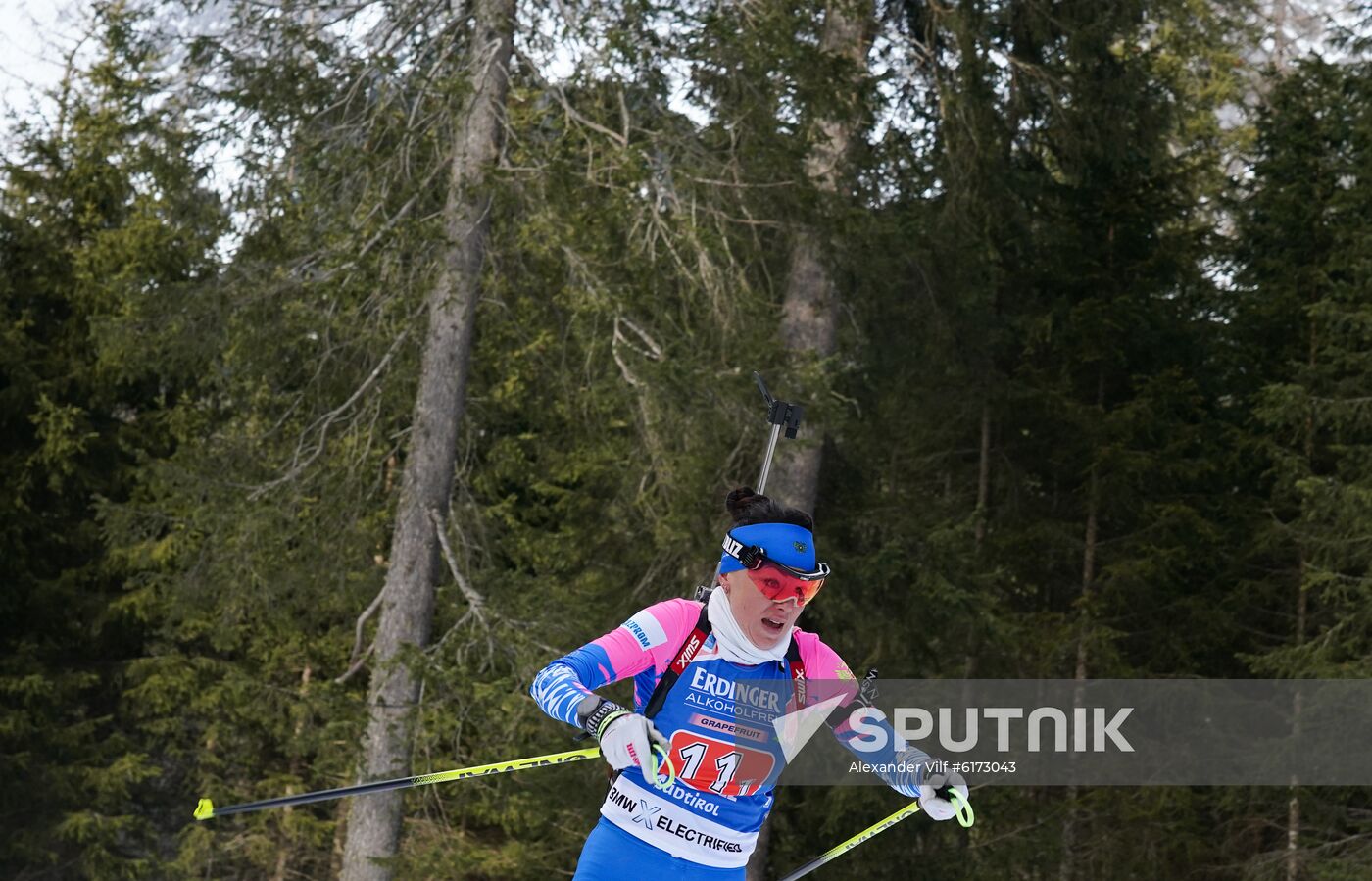 Italy Biathlon Worlds Single Mixed Relay