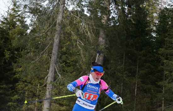 Italy Biathlon Worlds Single Mixed Relay