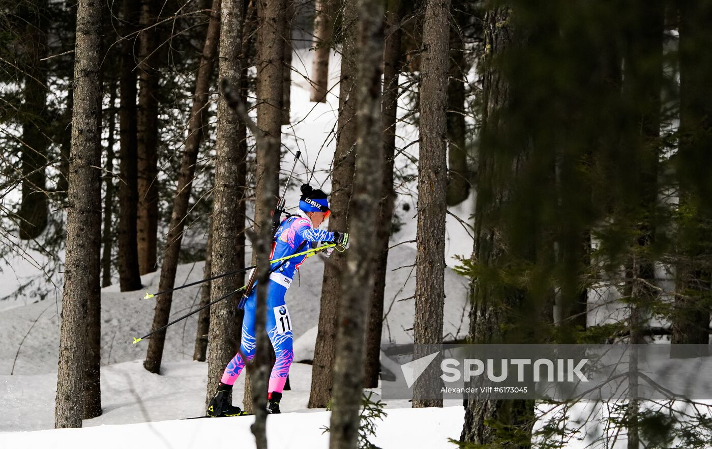 Italy Biathlon Worlds Single Mixed Relay