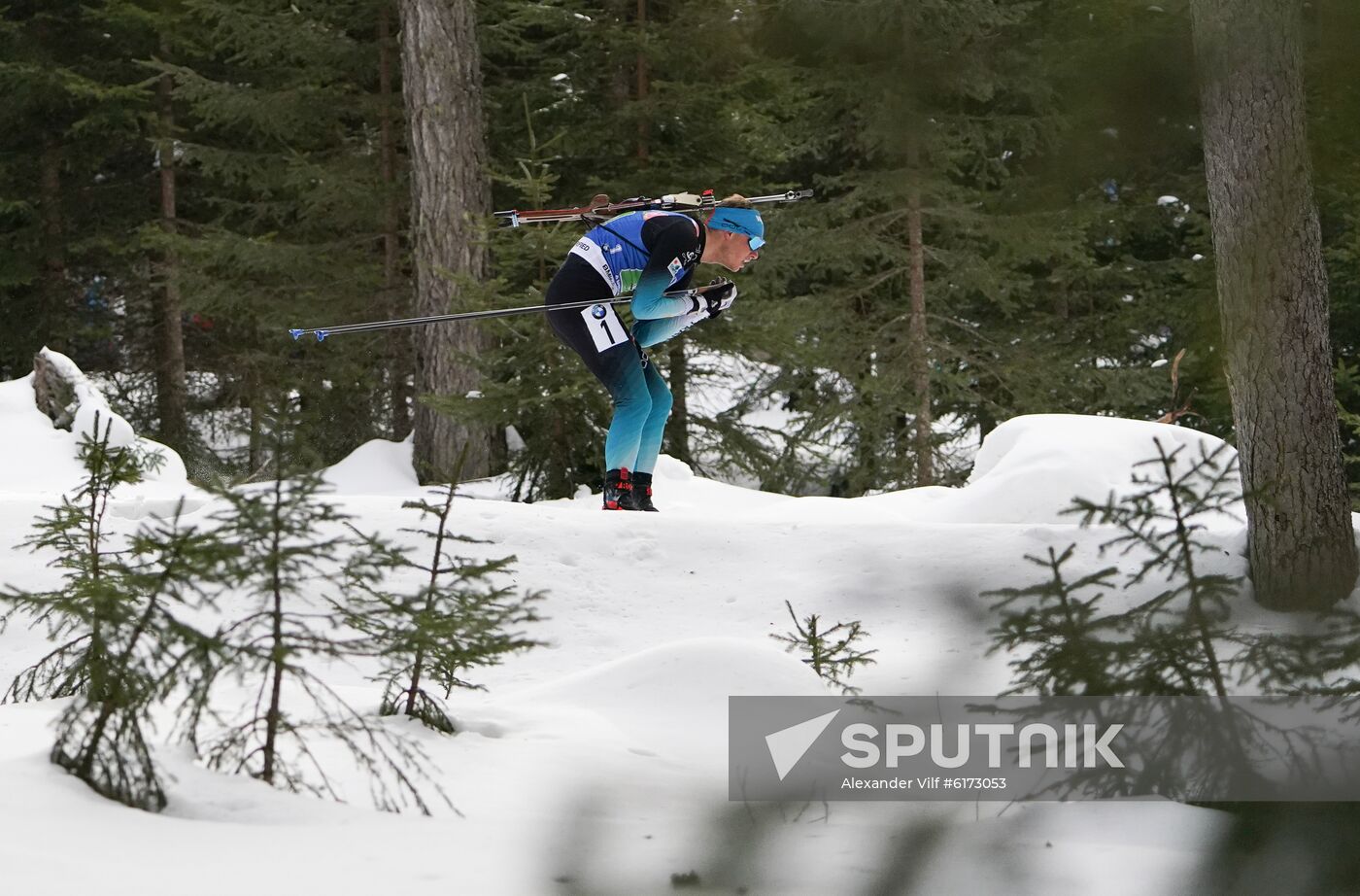 Italy Biathlon Worlds Single Mixed Relay