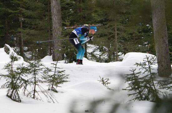 Italy Biathlon Worlds Single Mixed Relay