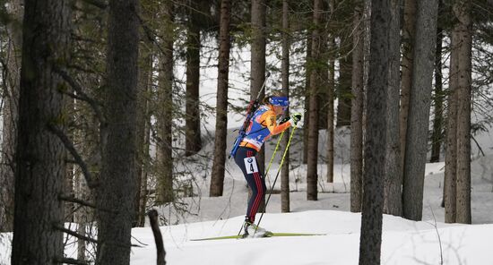 Italy Biathlon Worlds Single Mixed Relay