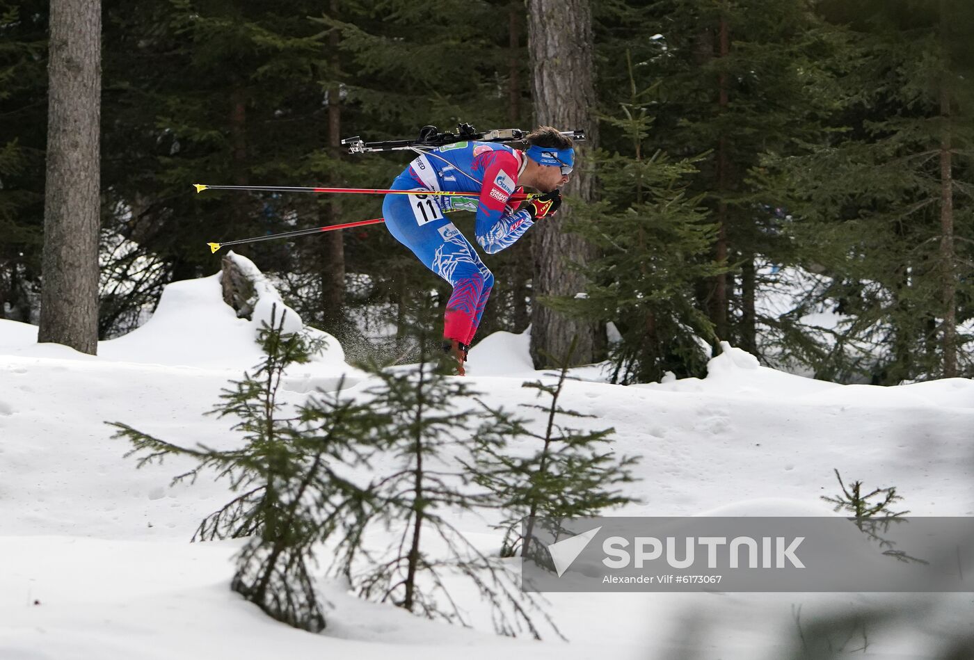 Italy Biathlon Worlds Single Mixed Relay