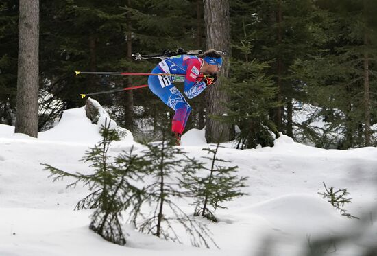 Italy Biathlon Worlds Single Mixed Relay