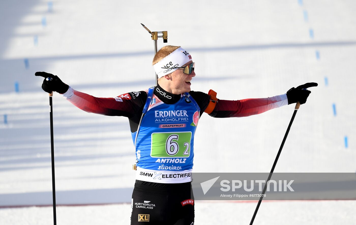 Italy Biathlon Worlds Single Mixed Relay