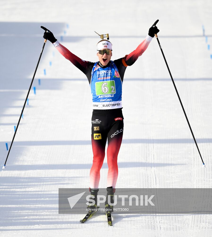 Italy Biathlon Worlds Single Mixed Relay