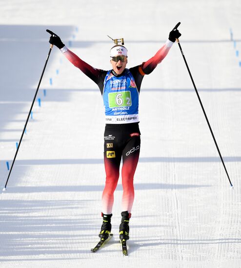 Italy Biathlon Worlds Single Mixed Relay