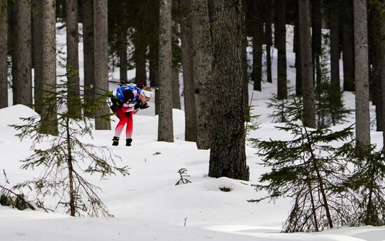 Italy Biathlon Worlds Single Mixed Relay