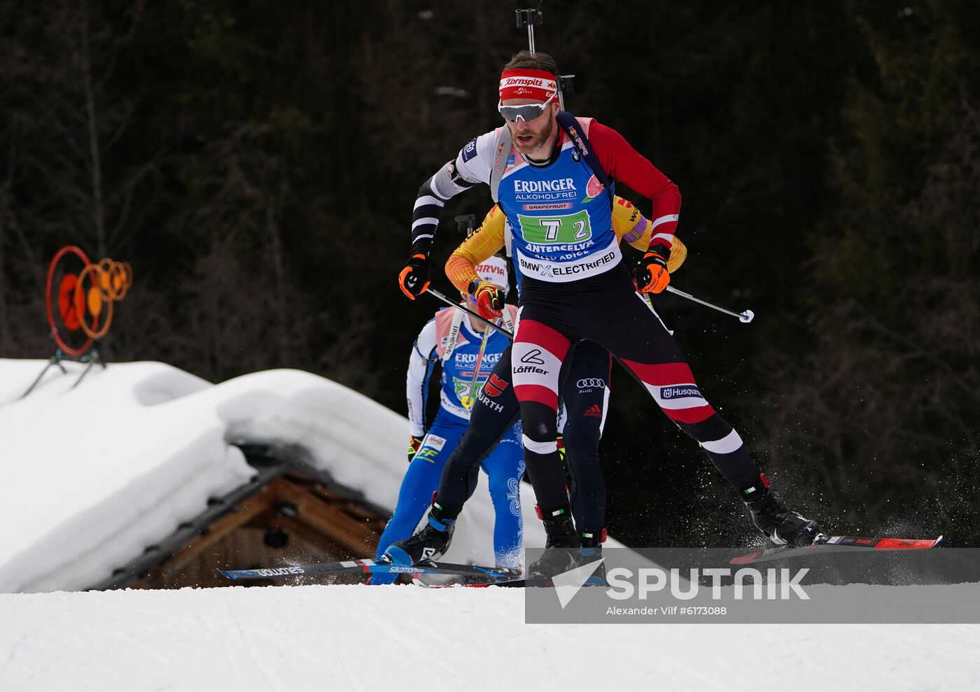 Italy Biathlon Worlds Single Mixed Relay