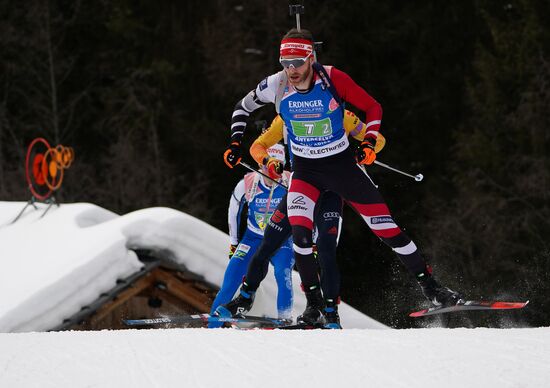 Italy Biathlon Worlds Single Mixed Relay