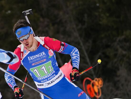 Italy Biathlon Worlds Single Mixed Relay