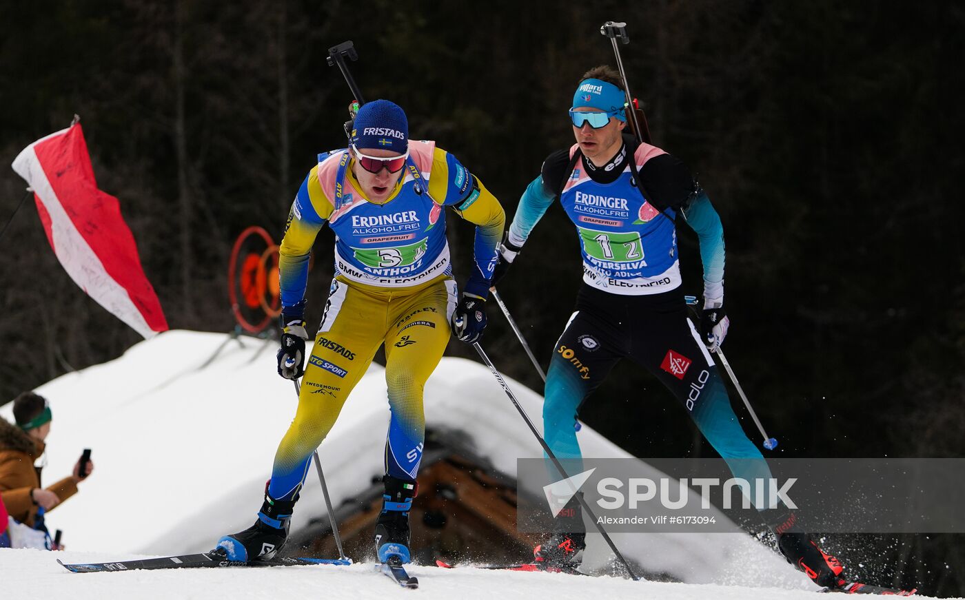 Italy Biathlon Worlds Single Mixed Relay