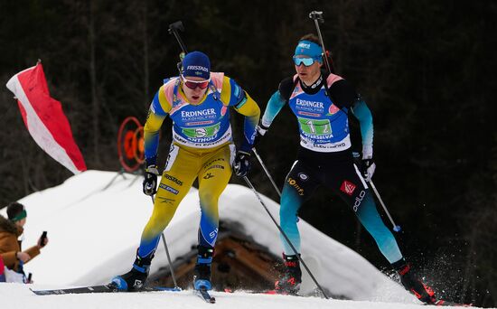 Italy Biathlon Worlds Single Mixed Relay