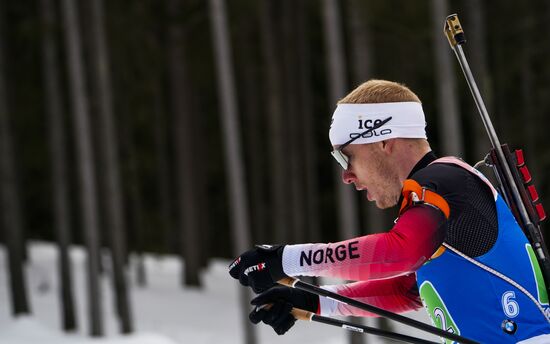 Italy Biathlon Worlds Single Mixed Relay