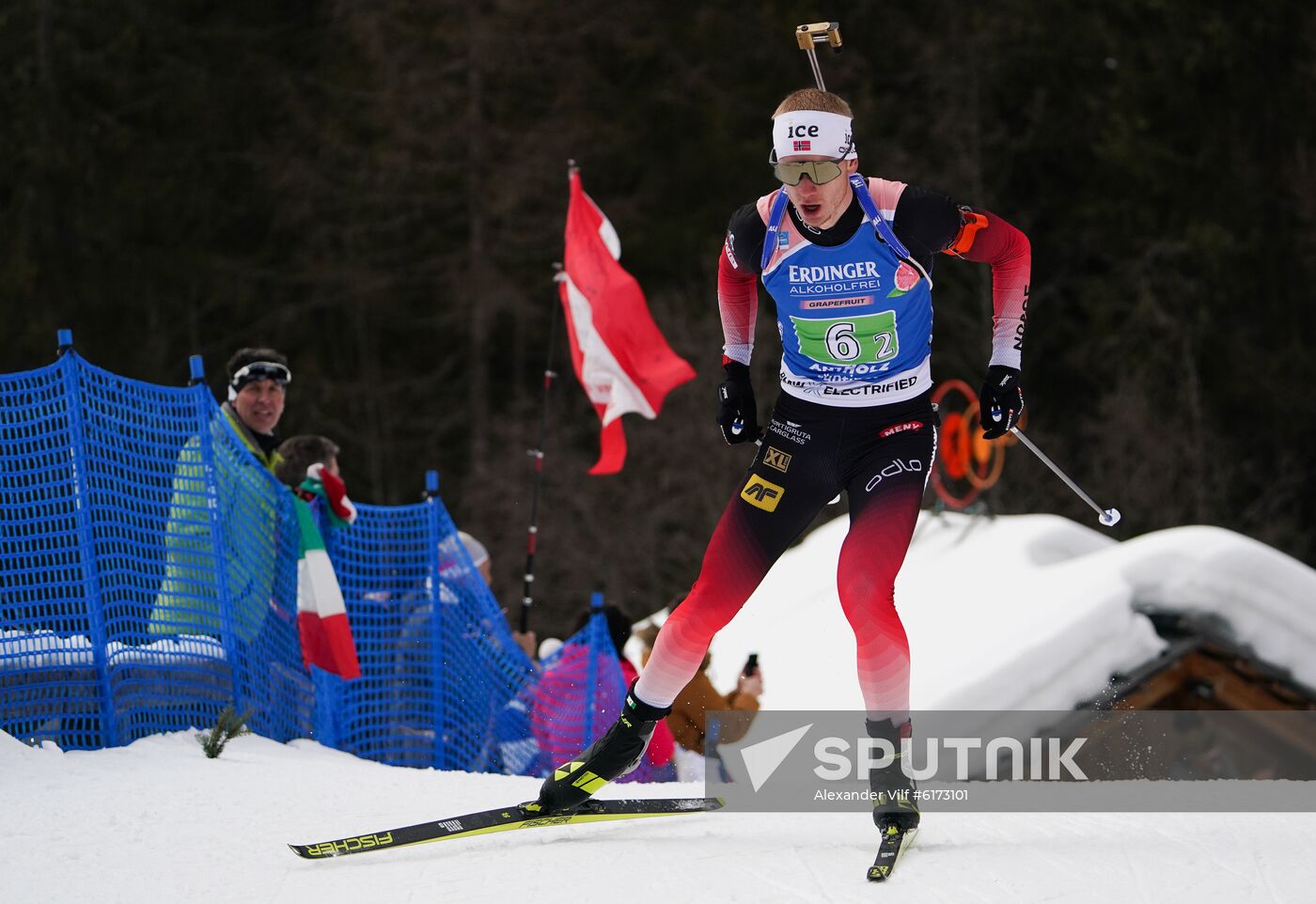 Italy Biathlon Worlds Single Mixed Relay