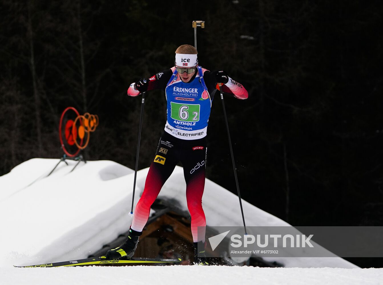 Italy Biathlon Worlds Single Mixed Relay