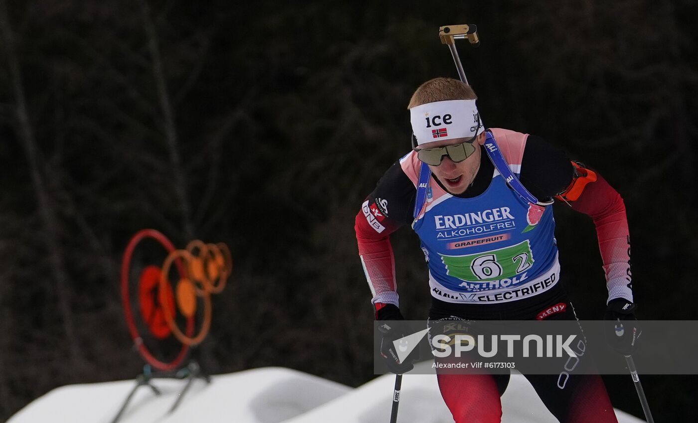 Italy Biathlon Worlds Single Mixed Relay