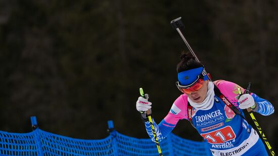 Italy Biathlon Worlds Single Mixed Relay