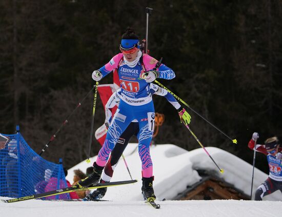 Italy Biathlon Worlds Single Mixed Relay