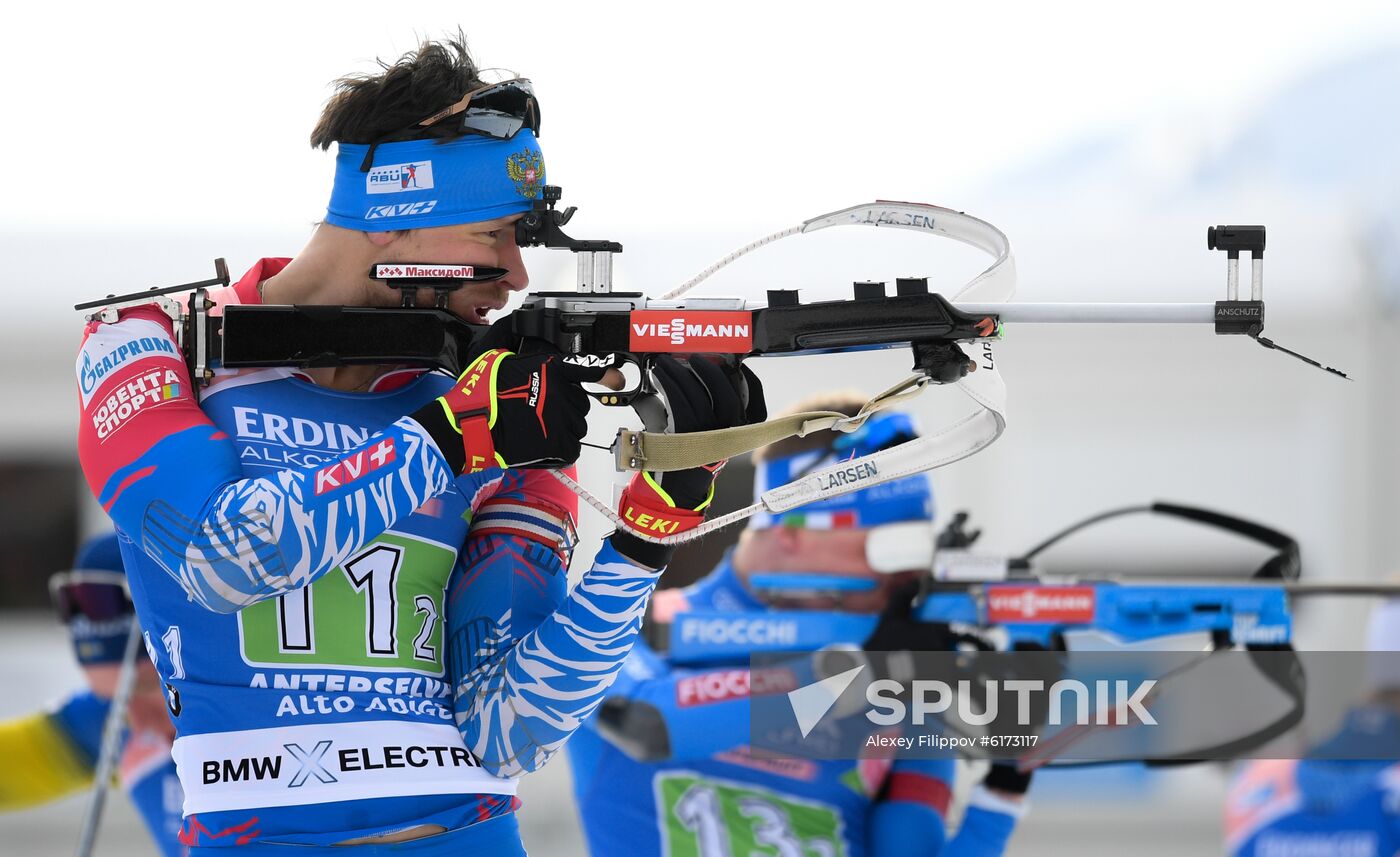 Italy Biathlon Worlds Single Mixed Relay