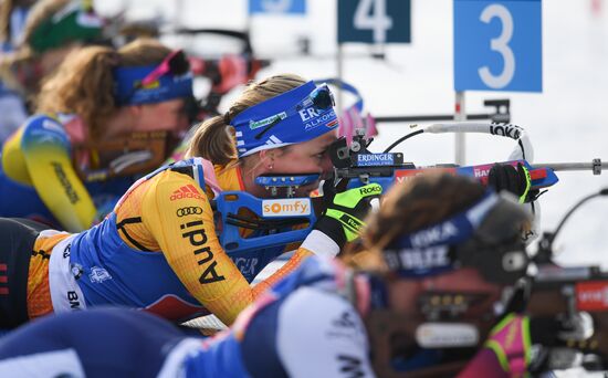 Italy Biathlon Worlds Single Mixed Relay
