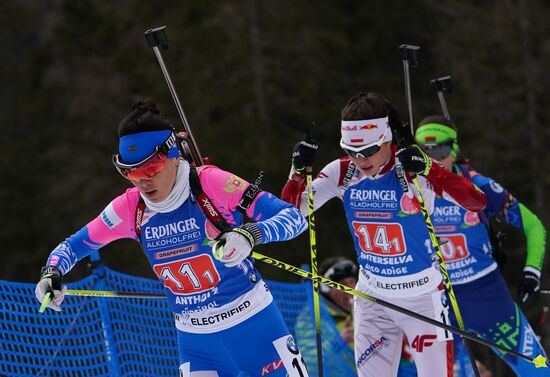 Italy Biathlon Worlds Single Mixed Relay