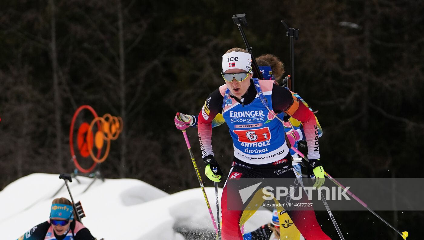 Italy Biathlon Worlds Single Mixed Relay