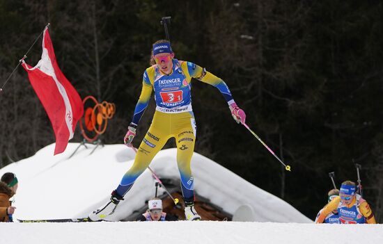 Italy Biathlon Worlds Single Mixed Relay