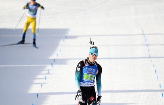 Italy Biathlon Worlds Single Mixed Relay