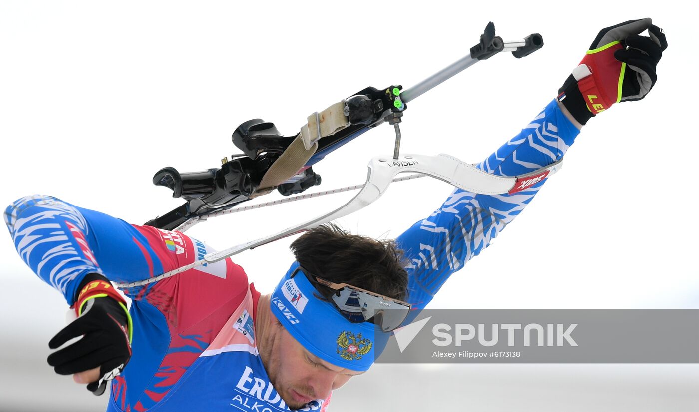 Italy Biathlon Worlds Single Mixed Relay