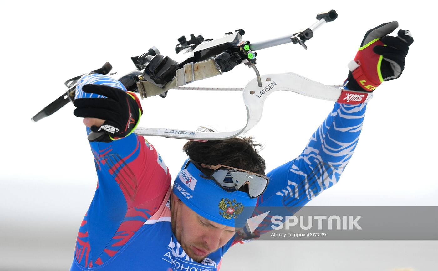 Italy Biathlon Worlds Single Mixed Relay