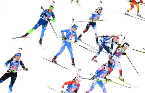 Italy Biathlon Worlds Single Mixed Relay